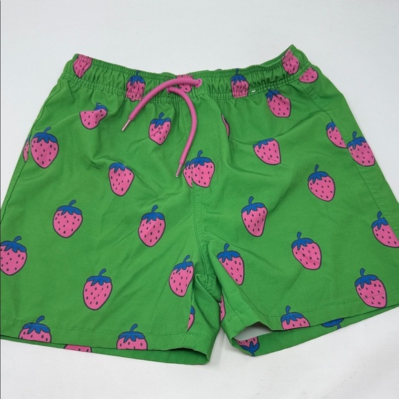 surf child Other - Surf Child Kid’s Green Strawberry Print Swim Trunks /Shorts size 10